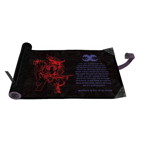 UP DICE SCROLL WARHAMMER 40K PREMIUM FOIL TYRANID
